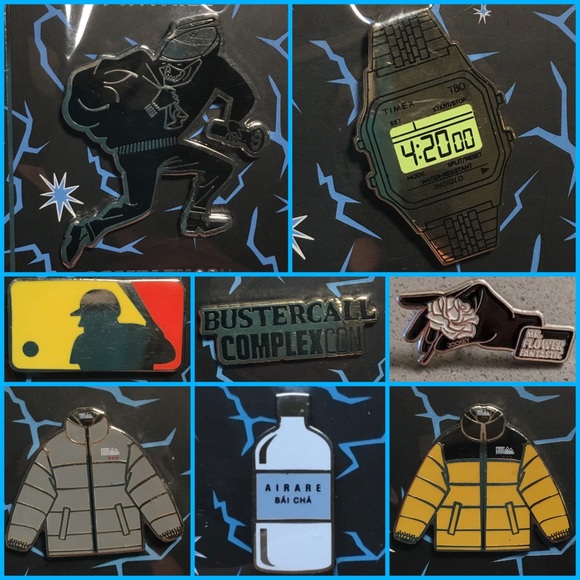 💰SOLD💸 Timex 4:20 Watch ComplexCon Enamel Lapel Pin - Picture 6 of 14